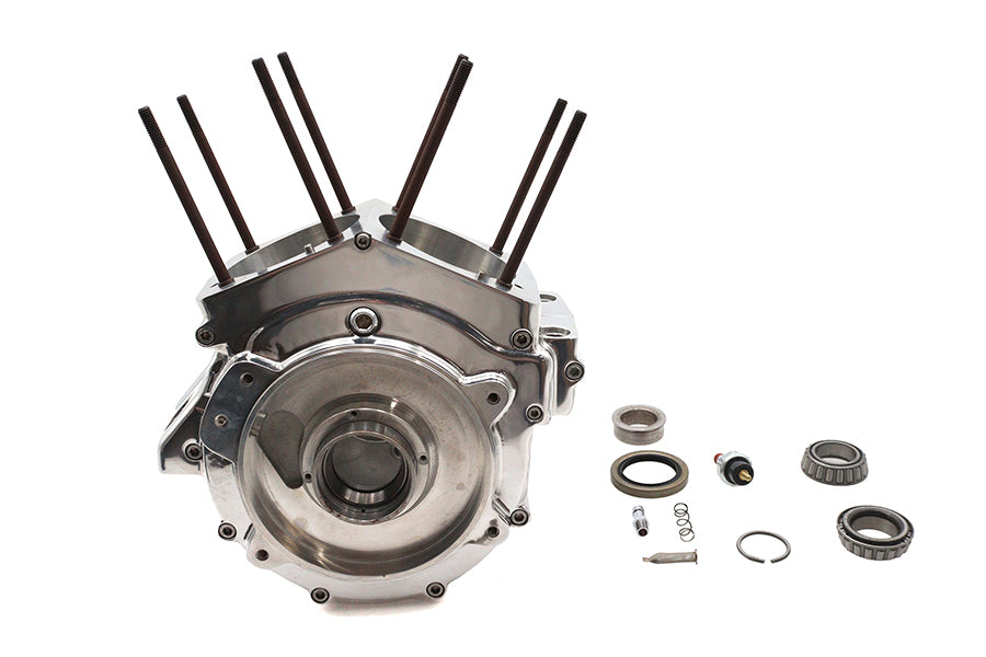 Ultima 206-73 Evolution engine case set, polished aluminum finish
