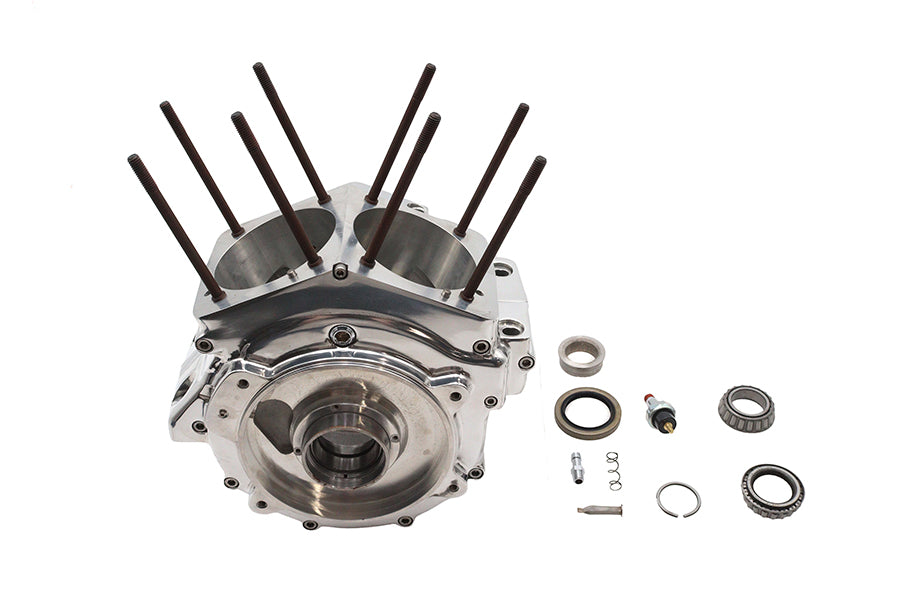 Ultima 206-73 Evolution engine case set in polished finishennial