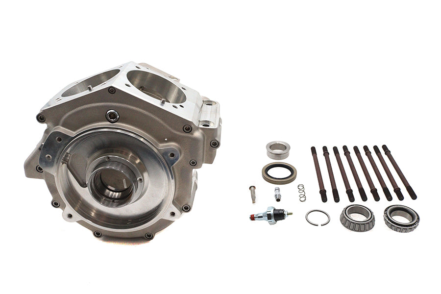 Ultima 206-52 Evolution engine case set in natural finish, shown as paired engine cases