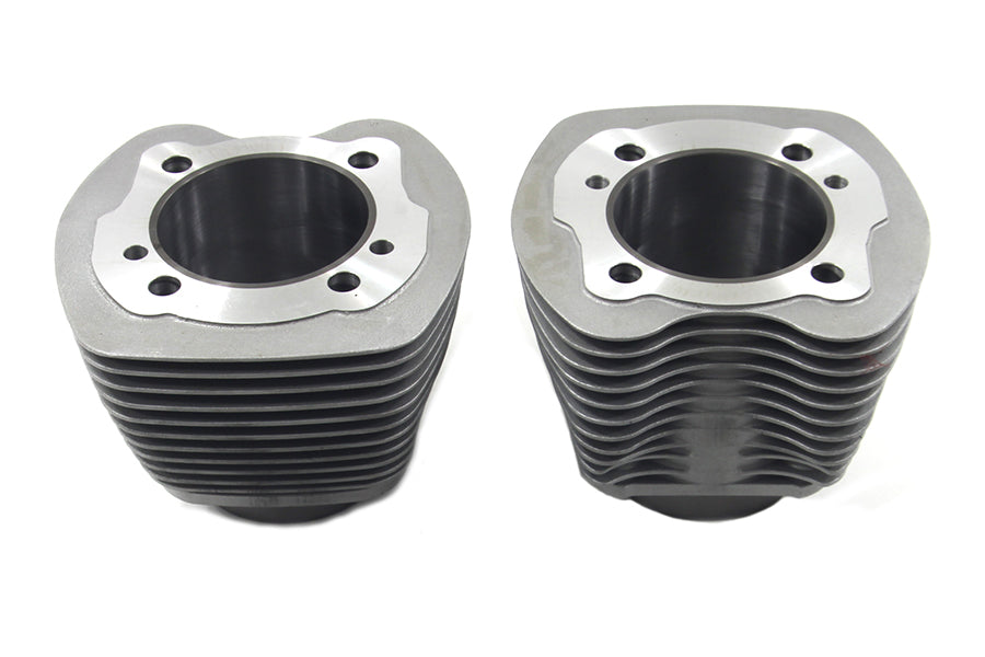 OE 95-inch engine cylinders without piston, silver finish