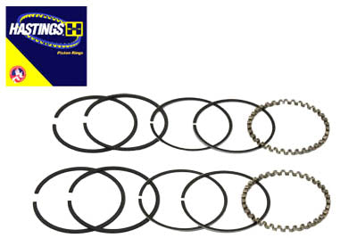 Hastings Rings 7003-020 1000cc .020 oversize piston ring set for two engine pistons