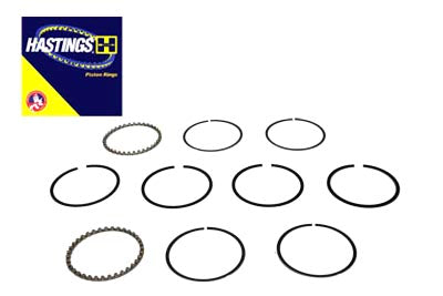 Hastings Rings 7003-070 1000cc engine piston ring set, .070 oversize eleven-piece kit
