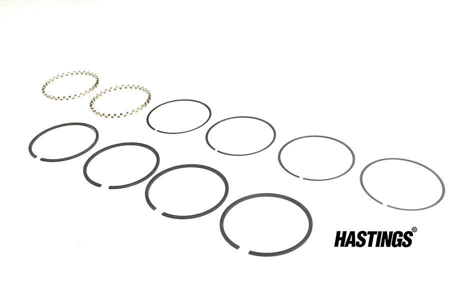 Hastings Rings 4244-010 .010 oversize piston ring set for side valve engines, SKU 11-0145