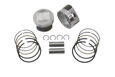 Eastern E-857 STD 95 Inch Big Bore Twin Cam Piston Kit Standard
