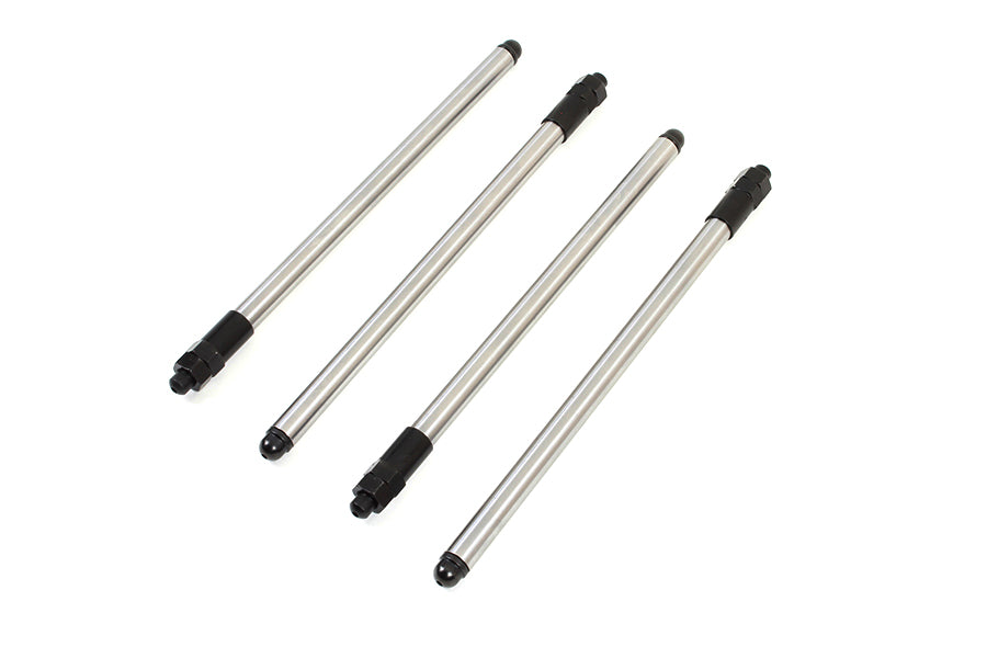 Andrews M8 adjustable pushrod set 292017 for motorcycle engine applications, shown in product packaging