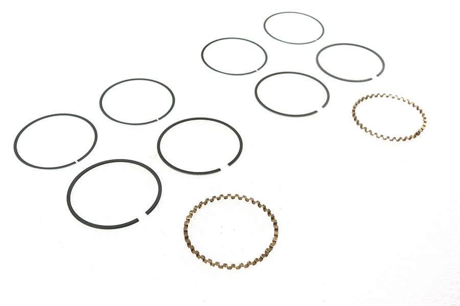 Rowe 11-1244 standard 80 inch Shovelhead engine piston ring set packaging