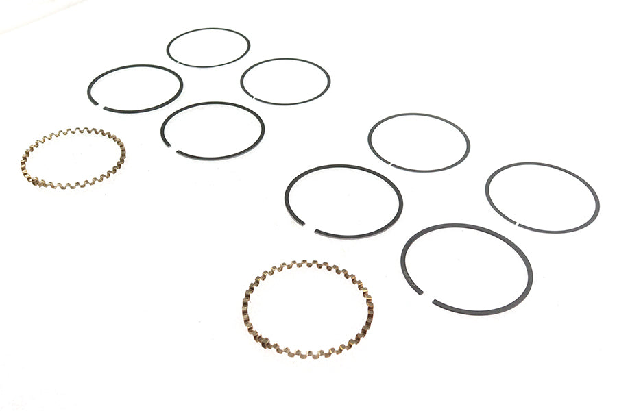 Rowe 11-1244 standard piston ring set for 80-inch Shovelhead engine