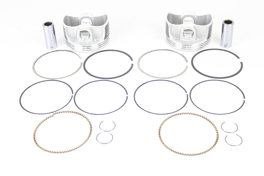 Wiseco Tracker Series K0207P1 piston set, .010 oversize engine pistons
