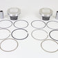 Wiseco Tracker Series piston set K0207P2, .020 oversize engine piston components