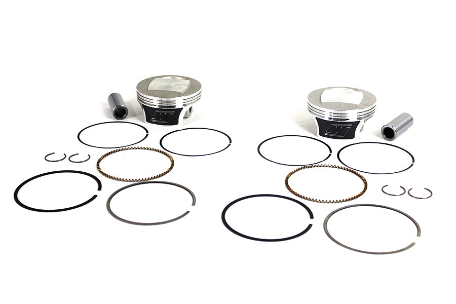 Wiseco K0210PS Tracker Series standard-size piston set for engine applications