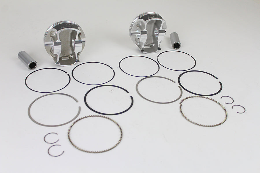 Wiseco Tracker Series piston set K0210P2 .020 oversize for 2007–2016 Harley-Davidson FLT engines