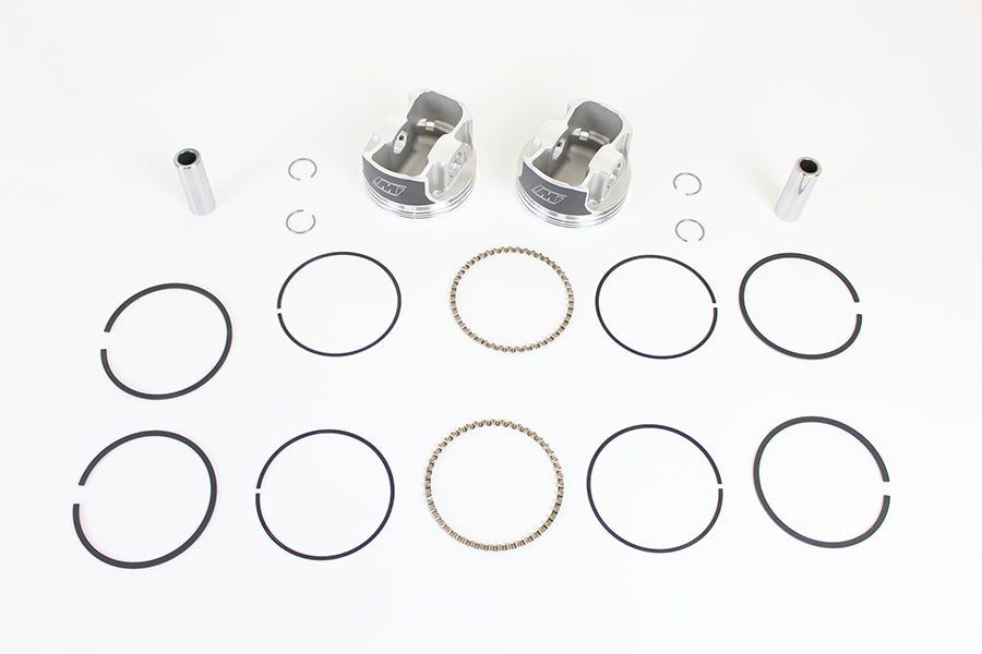 Wiseco Tracker Series piston set K0215P2, .020-inch oversize, 8.5:1 compression engine pistons