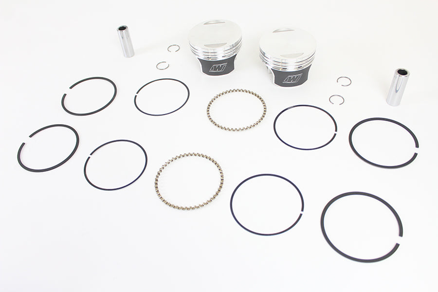 Wiseco Tracker Series engine piston set K0215P2, .020-inch oversize, 8.5:1 compression