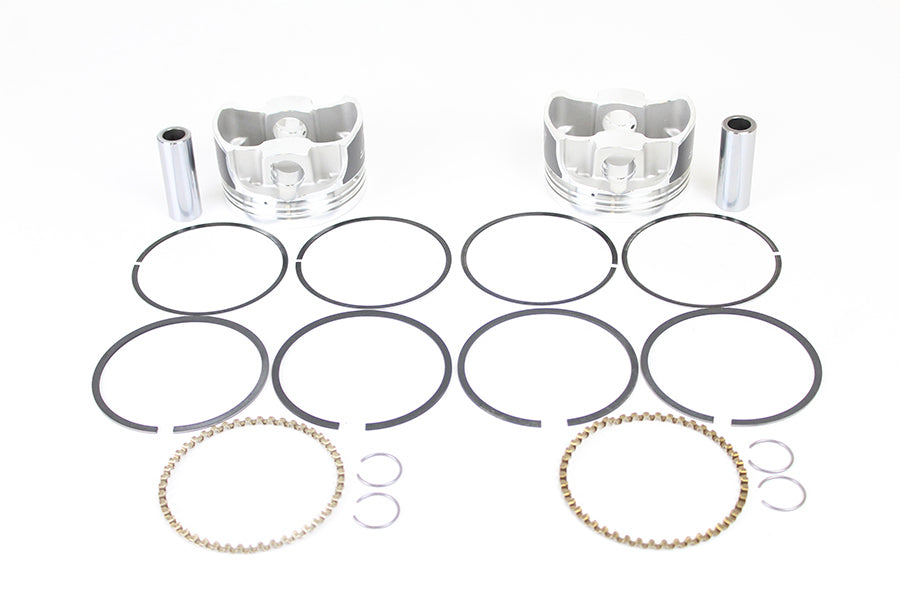 Wiseco Tracker Series 883cc piston set, .030 oversize, K0212P3 engine components