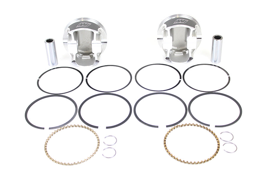 Wiseco Tracker Series 883cc piston set, .030 oversize, for engine rebuilds