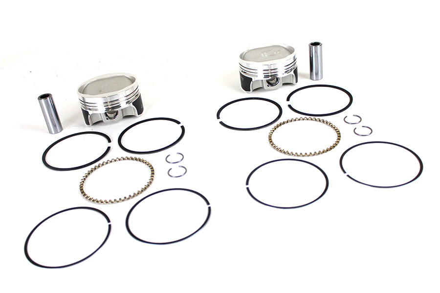 Wiseco K0213PS Tracker Series 883cc Piston Set for 1986–1995 Harley-Davidson XL