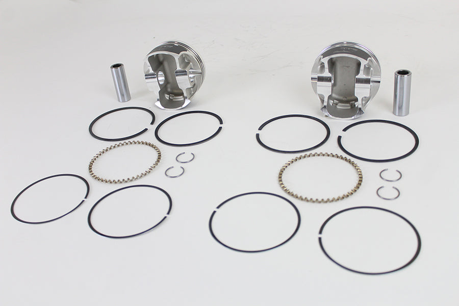 Wiseco K0213PS Tracker Series 883cc Piston Set for 1986–1995 Harley-Davidson XL