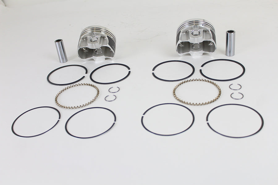 Wiseco K0213PS Tracker Series 883cc Piston Set for 1986–1995 Harley-Davidson XL