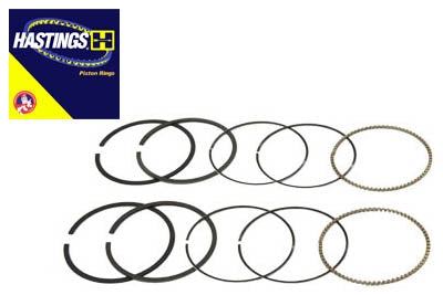 Hastings Rings 2M6482-070 74-inch moly piston ring set, .070 oversize for engine repair
