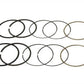 Hastings Rings 2M6482-080 74-inch moly piston ring set, .080 oversize for engine applications