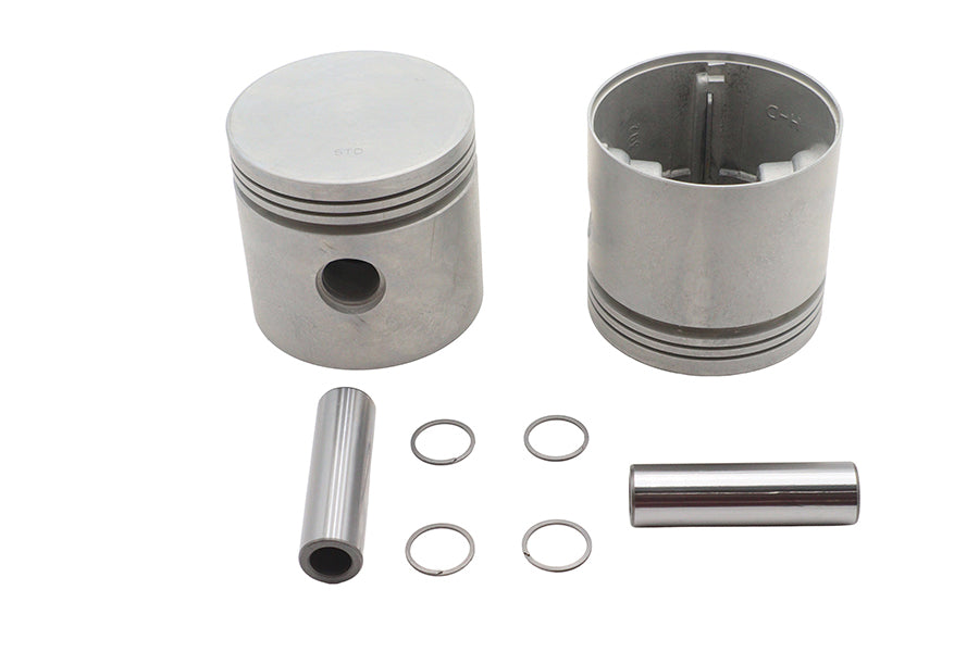 Eastern 11-1420 standard size 3-7/16-inch piston set for side valve engines