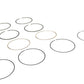 Hastings Rings 2C5231 107 M8 Moly piston ring set, standard size for engine piston repair