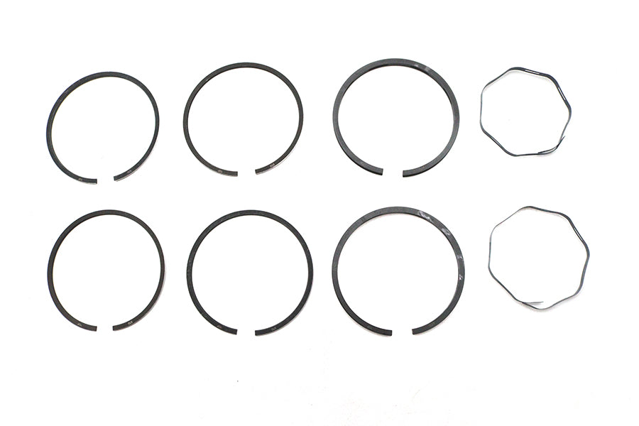 Rowe 28018M 883cc standard piston ring set for Harley-Davidson XL engine