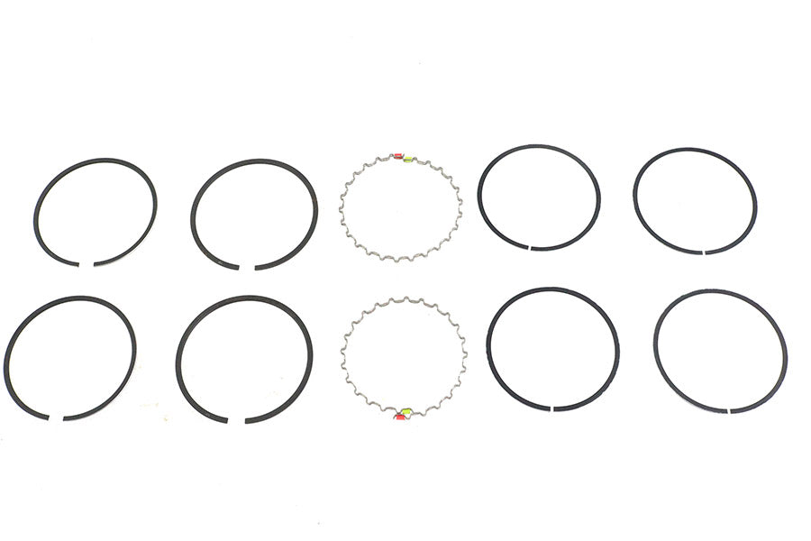 Rowe 28008C 80-Inch Shovelhead Piston Ring Set, .010 Oversize