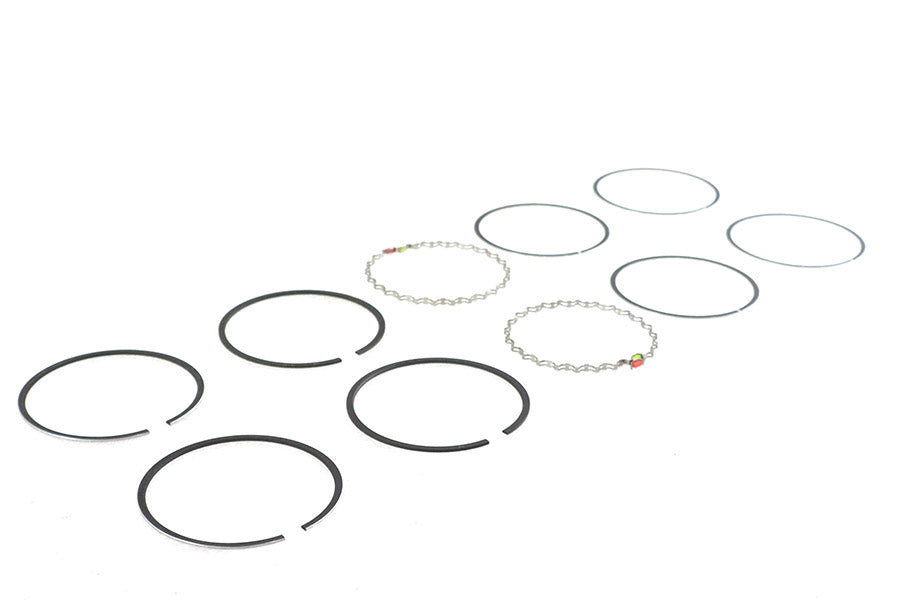 Rowe 28008C 80-Inch Shovelhead Piston Ring Set, .010 Oversize