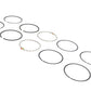 Rowe 28008C 80-Inch Shovelhead Piston Ring Set, .010 Oversize