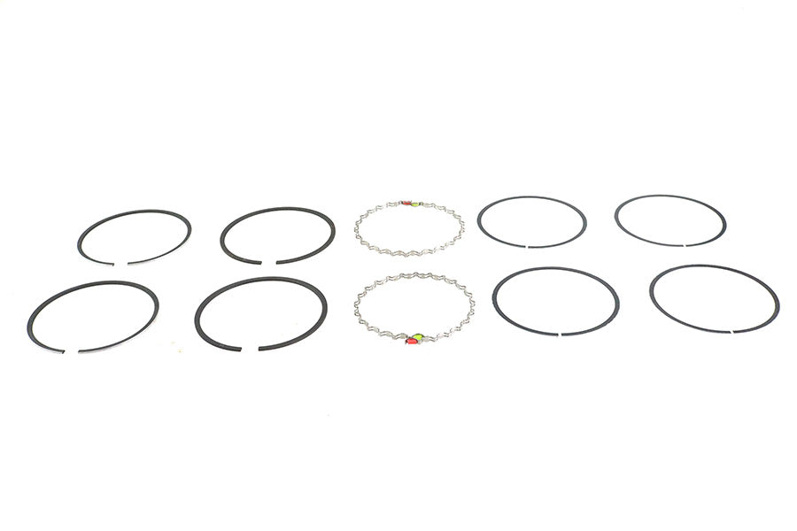 Rowe 28008C 80-Inch Shovelhead Piston Ring Set, .010 Oversize
