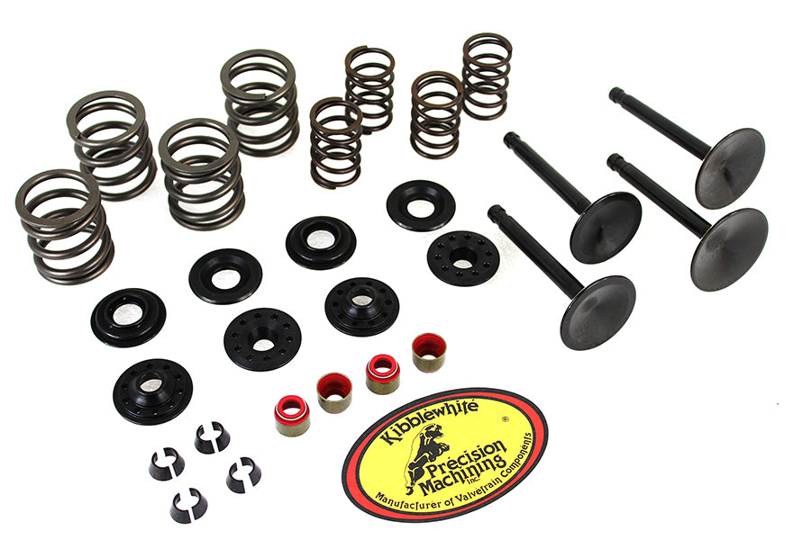 Kibblewhite 20-22450 Valve and Spring Kit for 1966–1975 Harley-Davidson FL