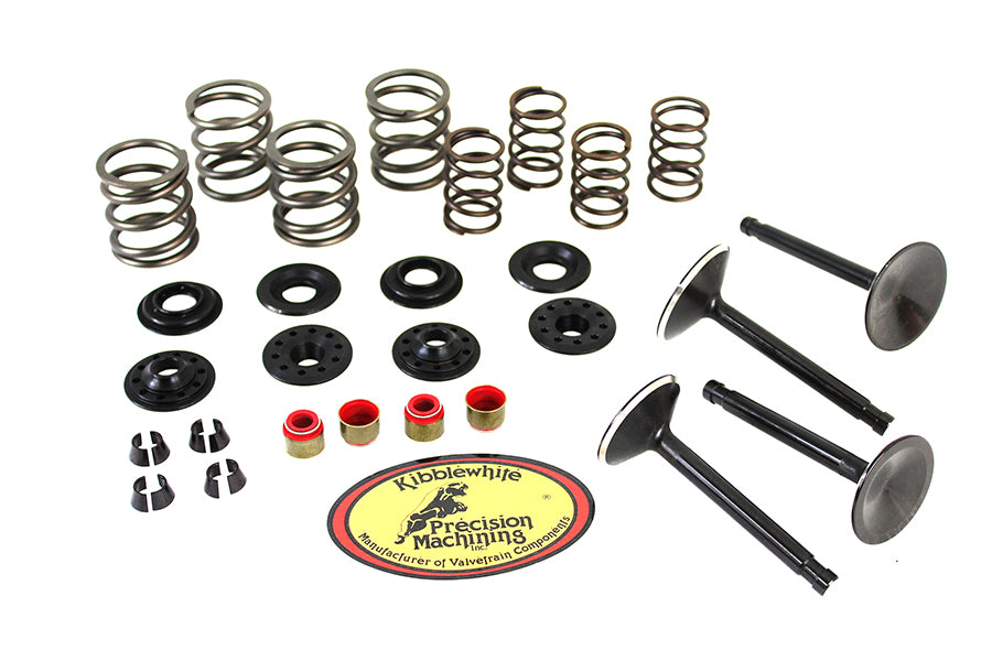 Kibblewhite 20-22450 Valve and Spring Kit for 1966–1975 Harley-Davidson FL
