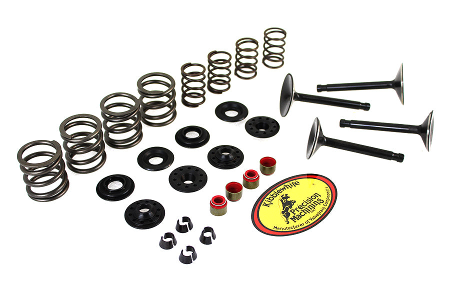 Kibblewhite 20-22450 Valve and Spring Kit for 1966–1975 Harley-Davidson FL