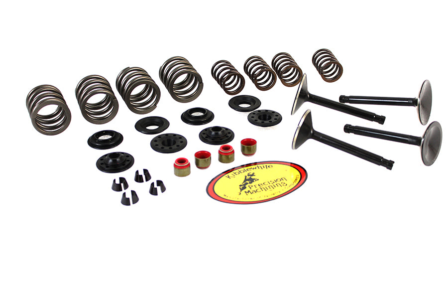Kibblewhite 20-22450 Valve and Spring Kit for 1966–1975 Harley-Davidson FL