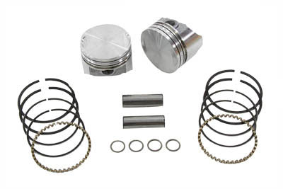 Keith Black KB258.005 80-inch Evolution flat piston set, .005 oversize engine pistons
