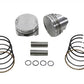 Keith Black KB292.010 1000cc engine piston set, .010 oversize, shown in product image