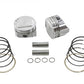 Keith Black KB305.020 Evolution piston kit, .020 oversize, 80-inch engine piston components