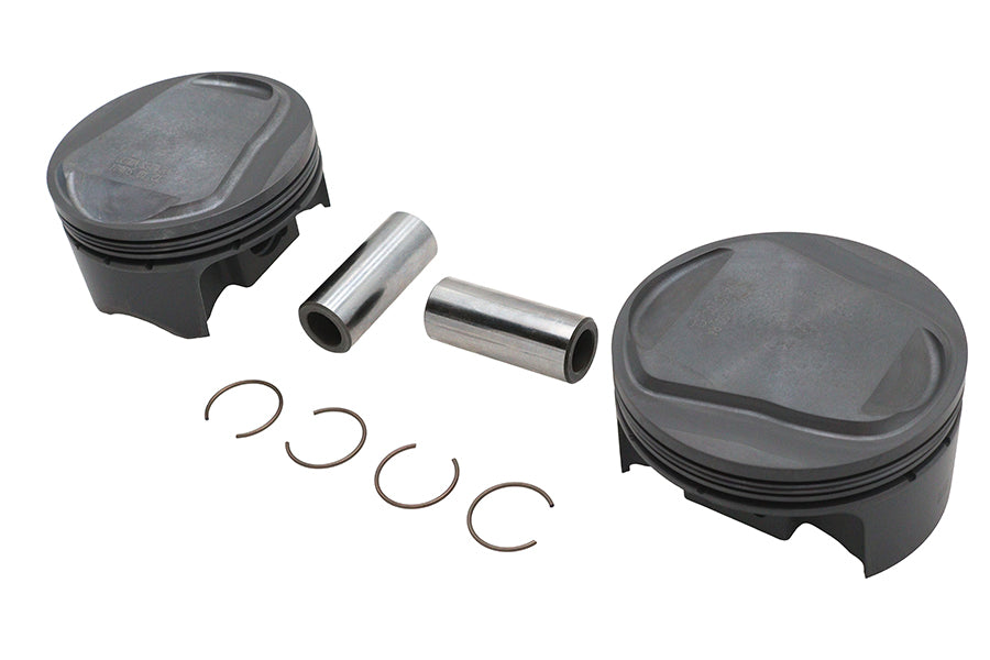 Ultima 93-179 4-inch bore piston set, .030 oversize, for 113-inch engine