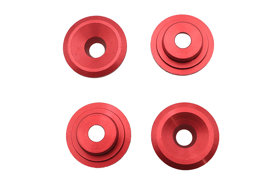 Kibblewhite VT-032502-R-R Red Top Valve Spring Collar Set