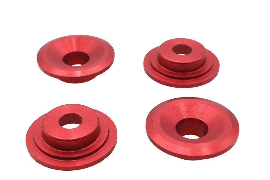 Kibblewhite VT-032502-R-R Red Top Valve Spring Collar Set