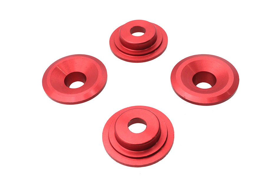 Kibblewhite VT-032502-R-R Red Top Valve Spring Collar Set