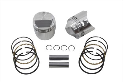 Wiseco K1603 1000cc Piston Set .030 Oversize for 1972–1981 Harley-Davidson XL