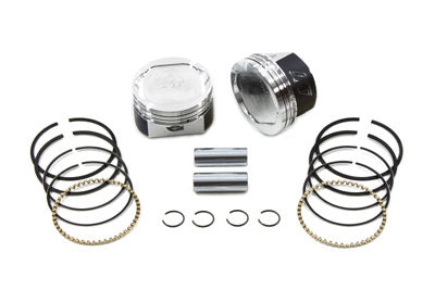 Wiseco K1683 883cc Forged Conversion Piston Kit, .010 Oversize
