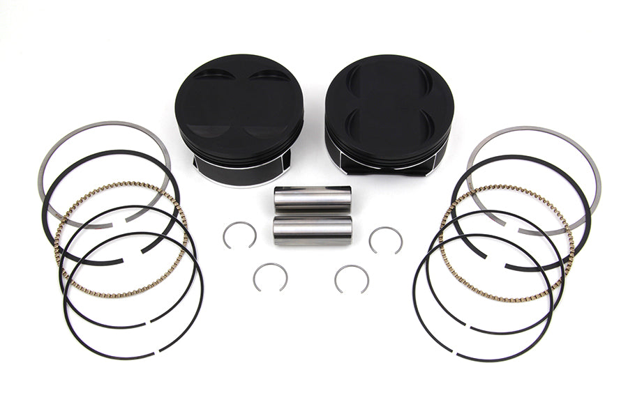 Wiseco K2787 M8 piston kit for engine applications, shown with piston and components
