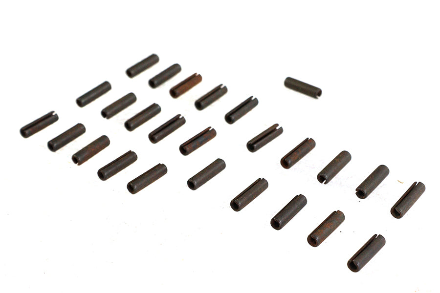 Eastern A-620 ignition points breaker roll pin close-up