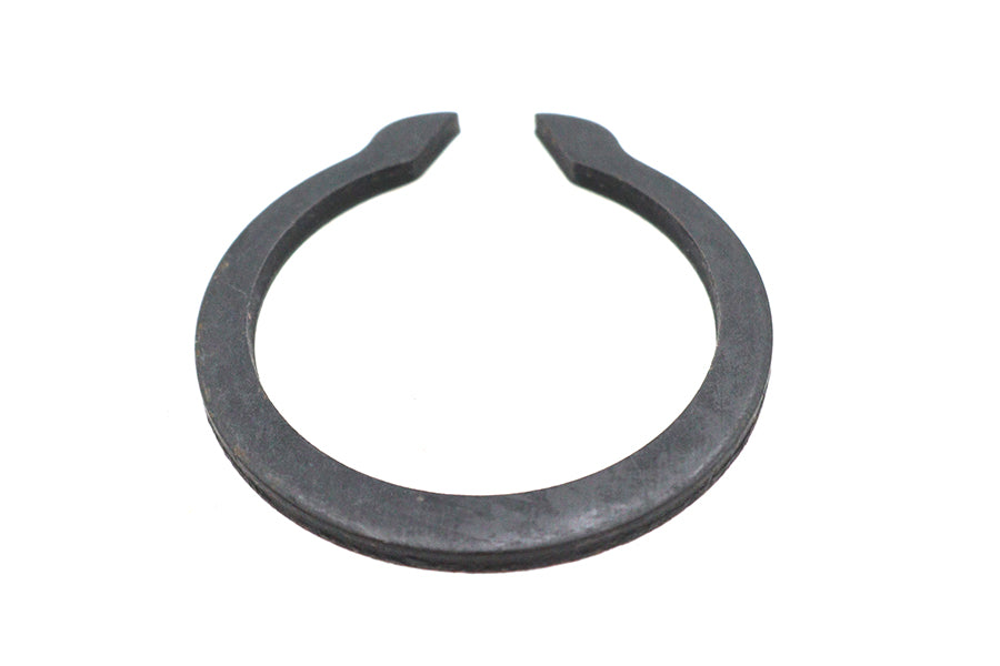 OE 12-1317 transmission retaining ring for dog ring, metal circular component against white background