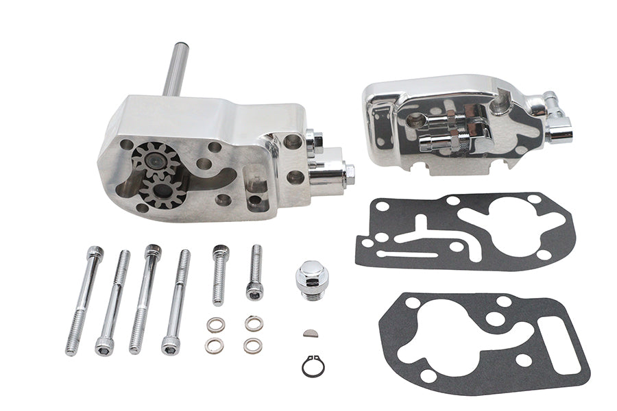 Ultima polished oil pump assembly for engine, part 98-518