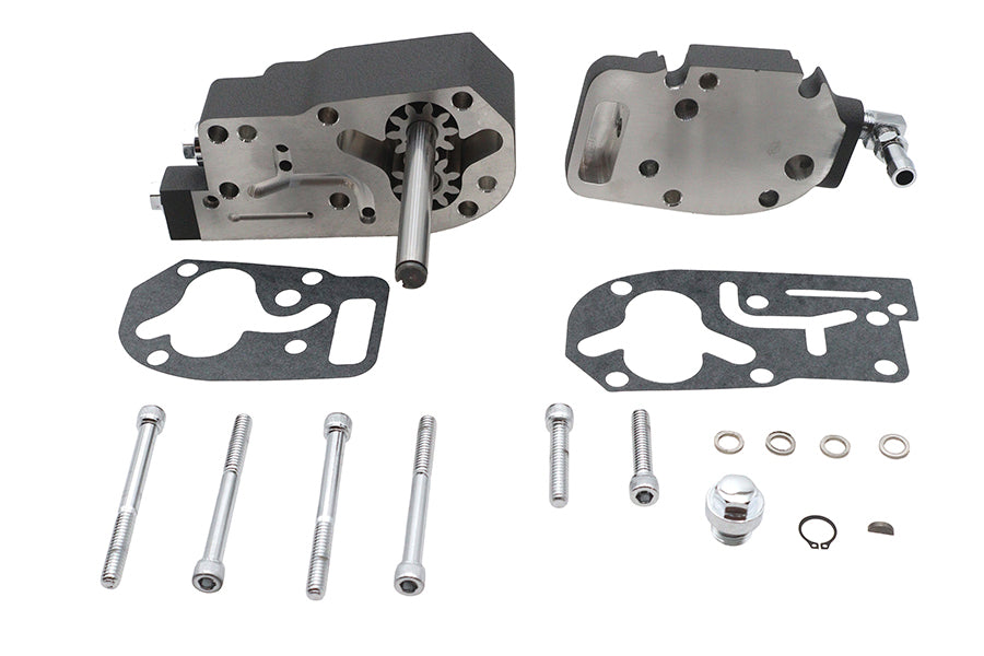 Ultima 98-520 engine oil pump assembly in wrinkle black finish
