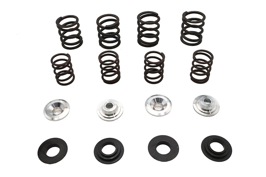 S&S Cycle 90-2053 valve spring kit for motorcycle engine components; parts displayed on a white background